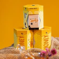 Honey packaging in 500 gram containers